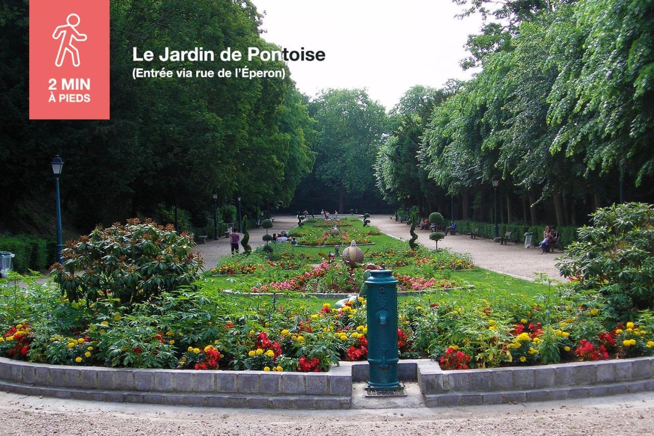 Studio Cosy En Plein Coeur Historique De Pontoise 아파트 외부 사진